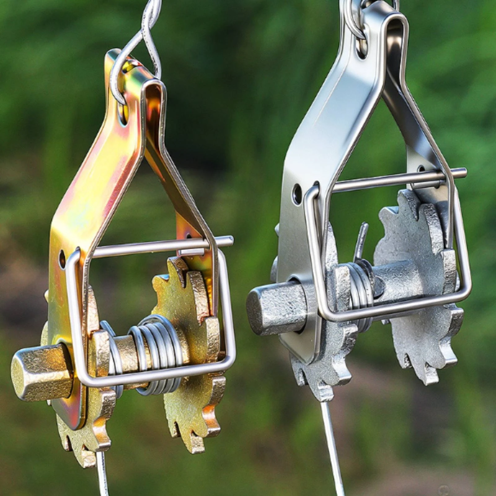 Wire Tensioner with Gear Compact Ratcheting Wire Strainer Ratcheting Fence Stretcher Anti-Slip Fence Tensioner Tool Long-Lasting