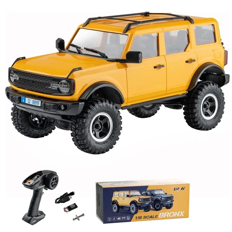 FMS RC Car 1:18 Bronx 4WD 2.4GHz Electric Remote Control Off-Road Model Vehicle RTR Kids Adult Toys Gift 1/18