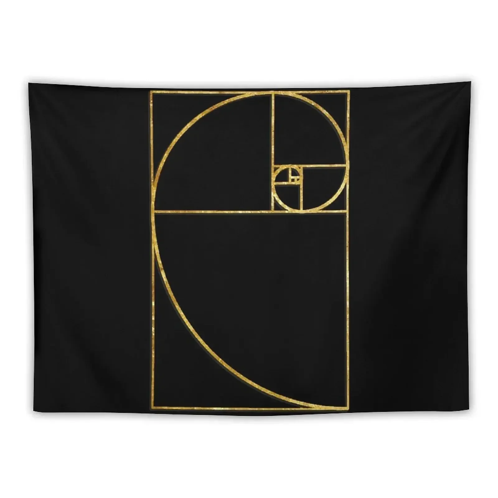 Golden Ratio Sacred Fibonacci Spiral Tapestry Wall Tapestries Cute Room Things Tapestry