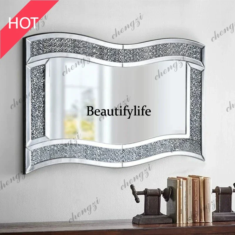 Personalized and creative home wall decoration wall decoration mirror, European bathroom vanity mirror