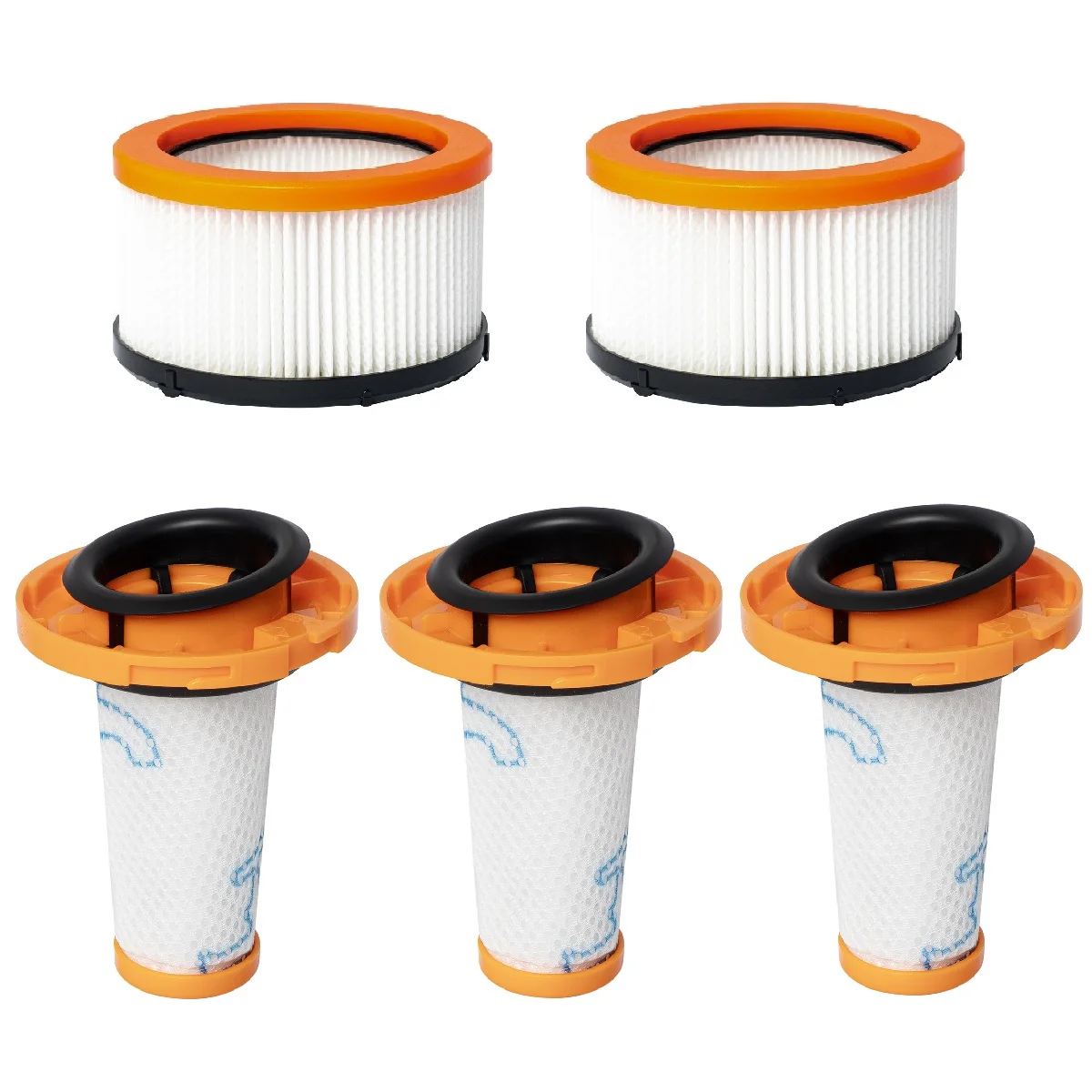 RH2099WO HEPA Filter For Rowenta X-Force Flex 9.60, X-Pert 7.60, X-Nano Vacuum Cleaner RH2037WO RH2039WO, ZR009010 ZR009012