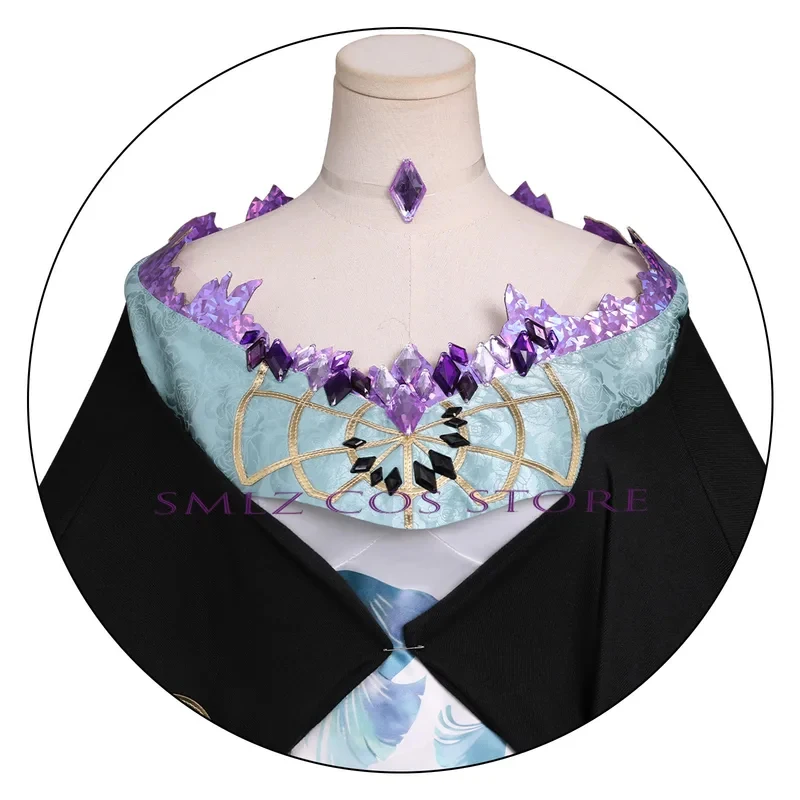 

s;3,t'7\b/ Game Anime Reverse:1999 Bouanich Cosplay Costume Beryl Dress Wig Set Halloween Party Play Outf2;d,6'v\8/
