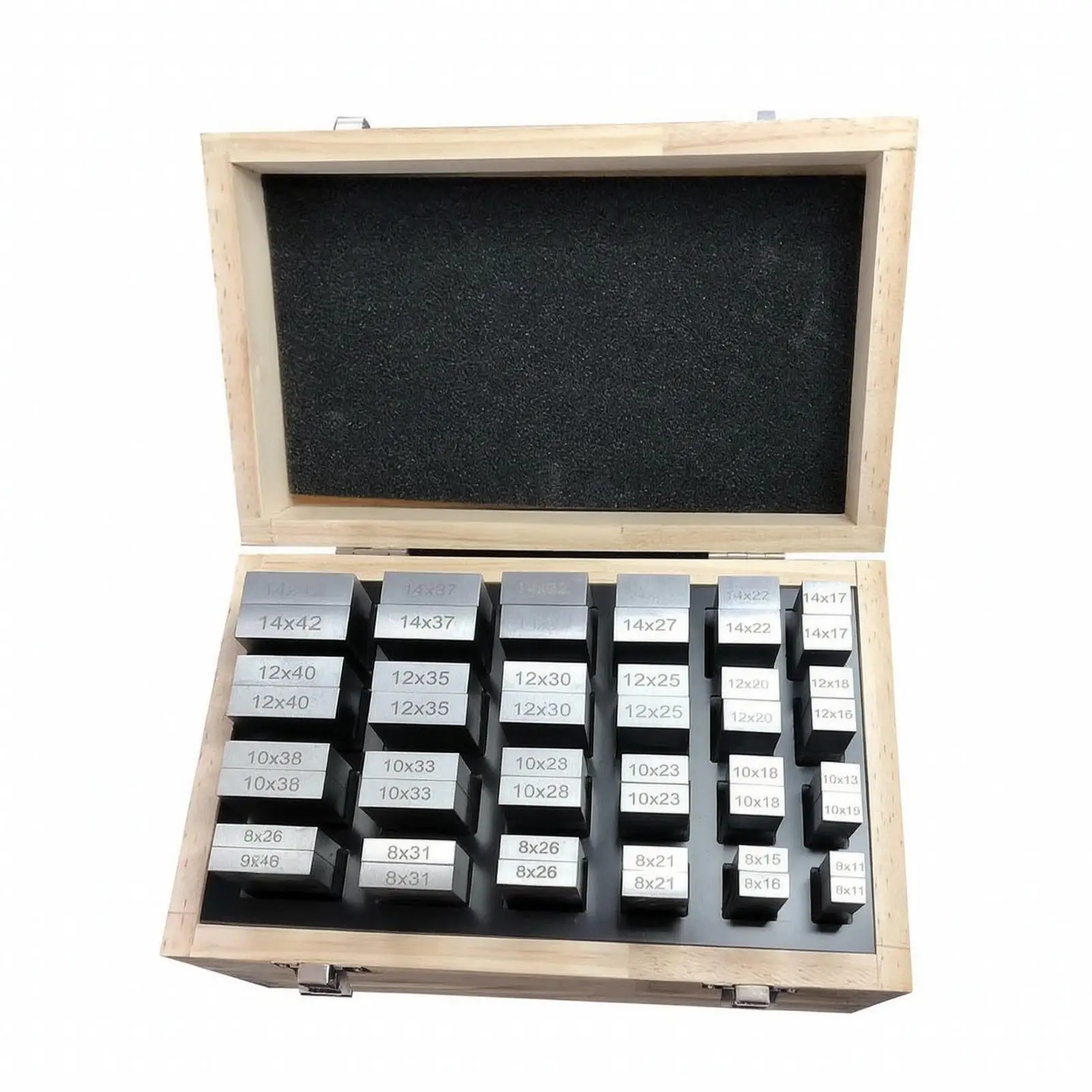 24 Pairs Accurate Precision Parallel Set | Hardness 50-60 50-60 Hardness, Milling Machine Parallel Support Block Pair, for
