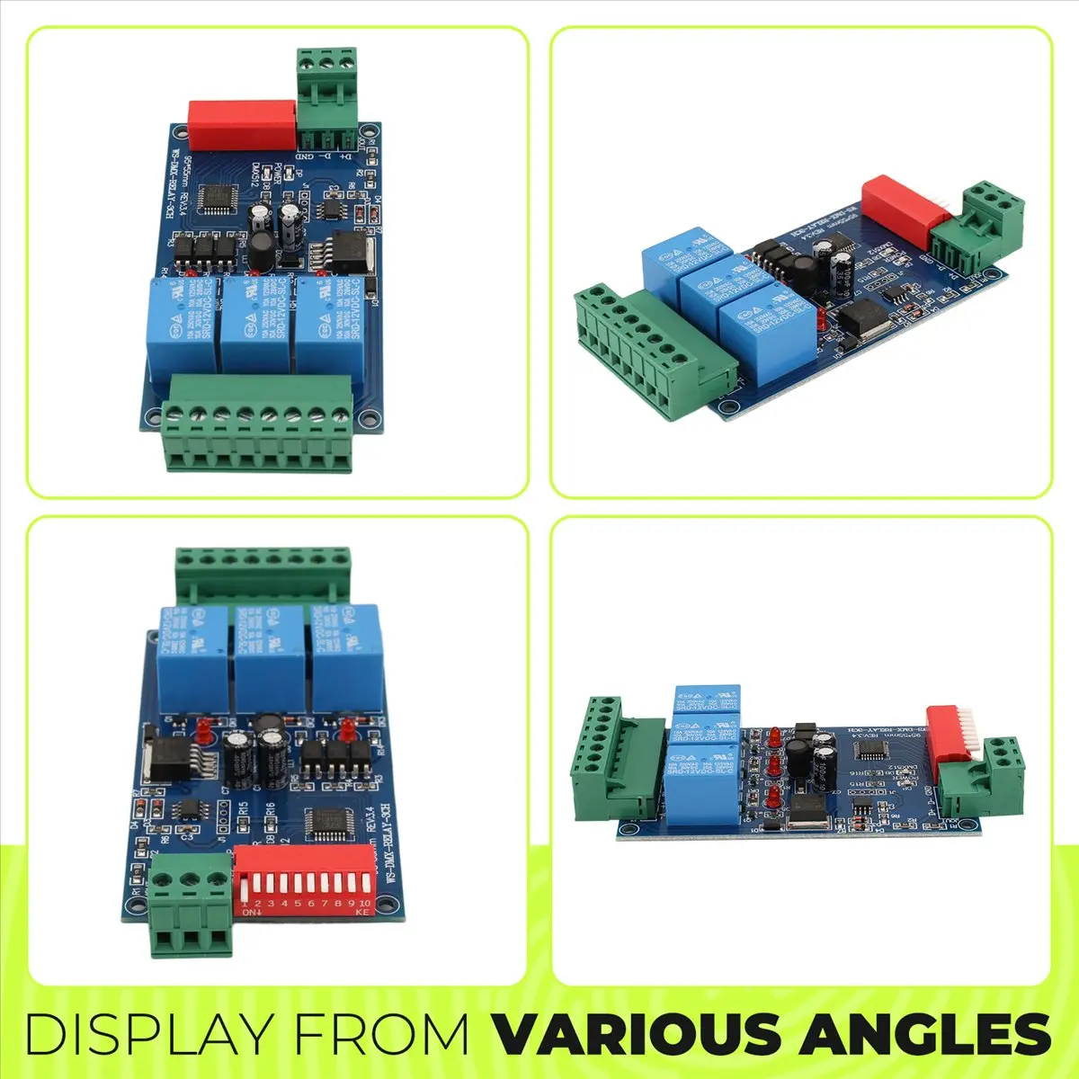 Need 3 Channel 5A DMX512 Controlled Relay Switch Kit DIY Converter DMX Dimmer Relay