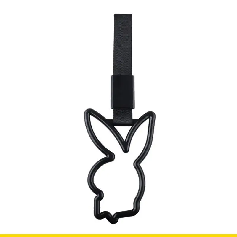 SZCH Decorative Rabbit Themed Car Strap Racing Tow Strap Perfect For Bumper Mounting And Interior Handling
