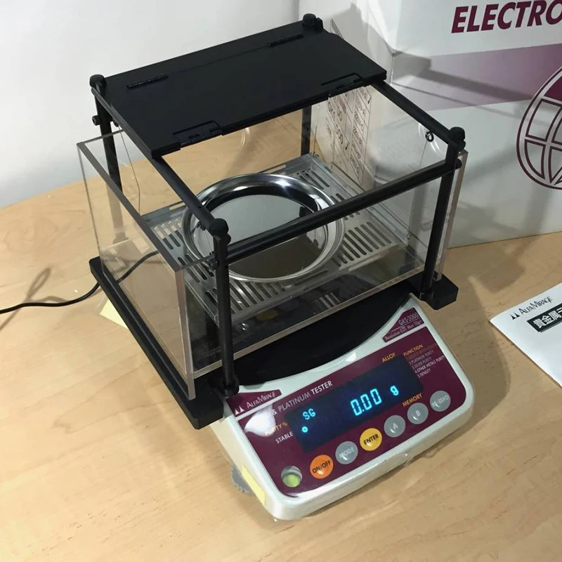 Please consult before placing an order!!!GKS-3000 Gold Precious Metal Tester 0.01 g-3000 g Gold Karat Purity Testing hine