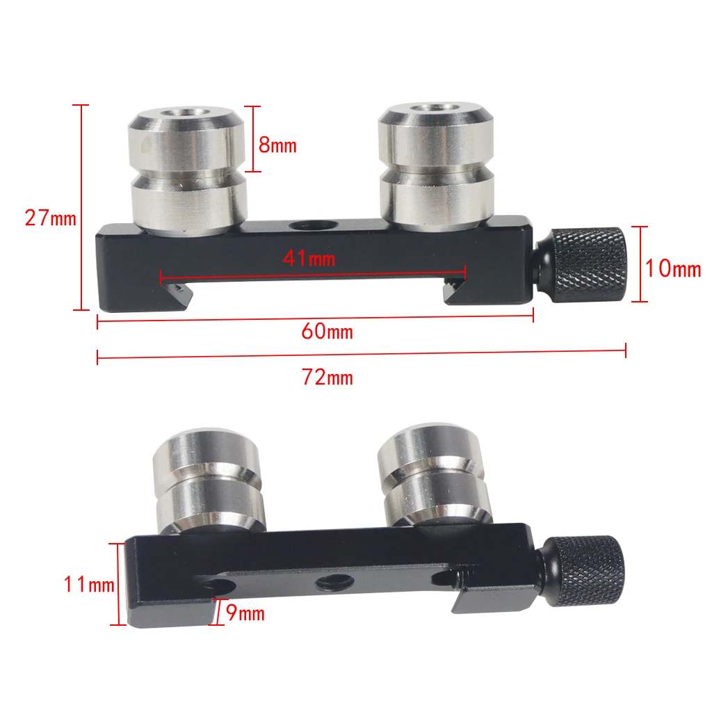 55g Balance Gewicht Clip Schnellwechselplatte Kaltschuh 1/4 Gimbal Gegengewicht Klemmhalterung für DJI Ronin SC Stabilisator für Arca – Detail 3
