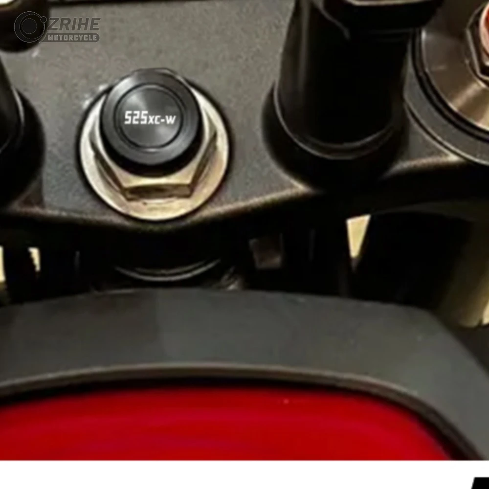 

FOR 525XCW 525 XCW XC-W 2003 2004 2005 2006-2007 Motocross Parts Handlebar Fork Stem Top Cap Decoration Cover Decorative cover