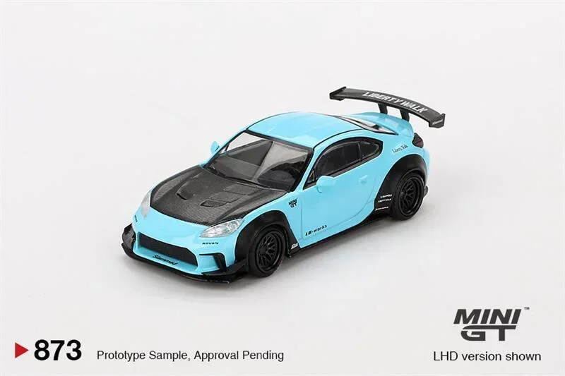 

Minigt 1:64 LBWK LB-Nation GR86 Blue Metal Model Car