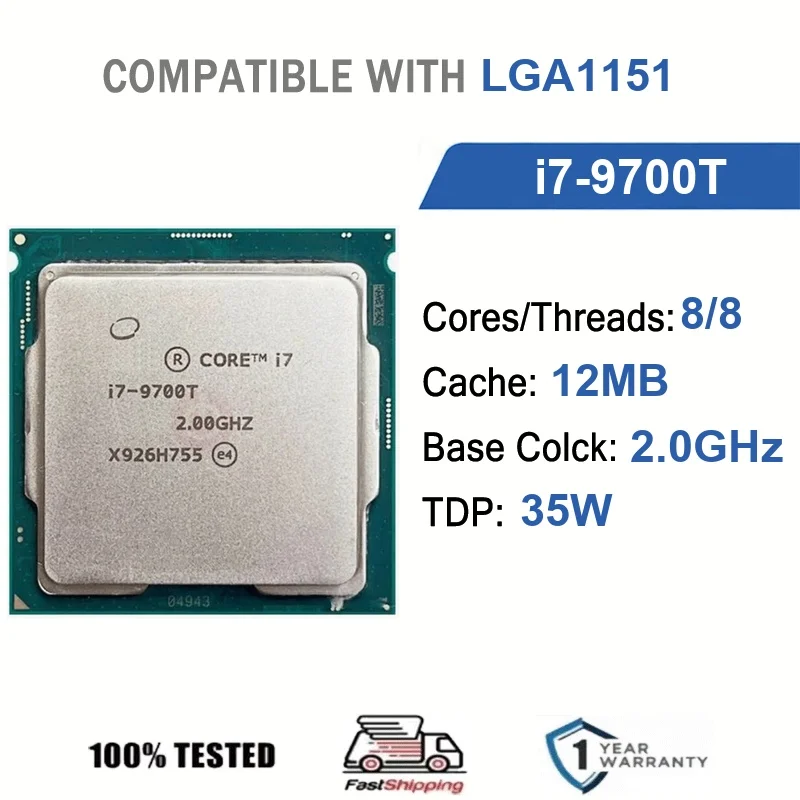 Core i7 9700t-AliExpress