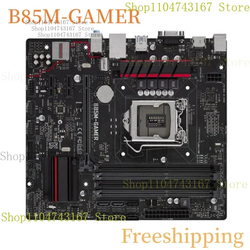 

For ASUS B85M-GAMER Motherboard LGA1150 DDR3 Mainboard 100% Tested Fully Work