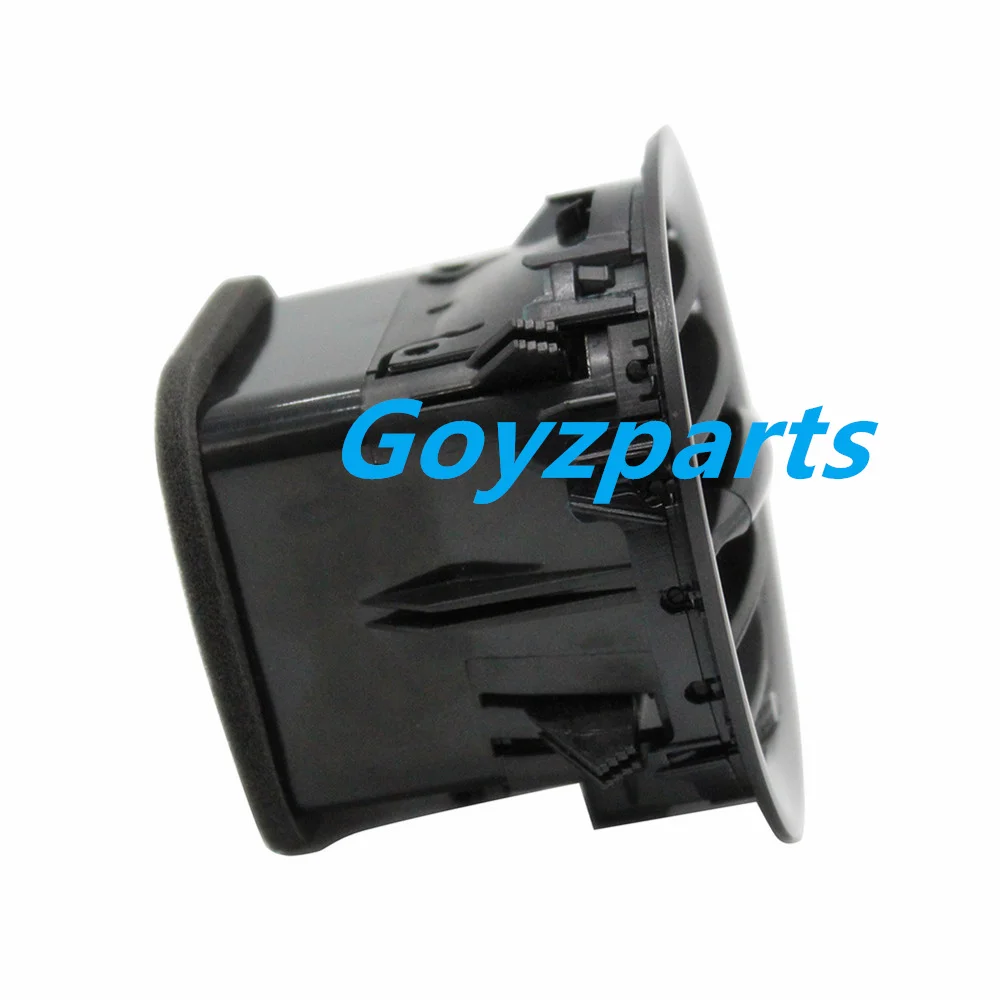 4pcs 2201099 13417363 13365420 Car Interior Air Vent Grille for Opel Corsa D Adam Black/Chrome Dashboard Air conditioner Outlet