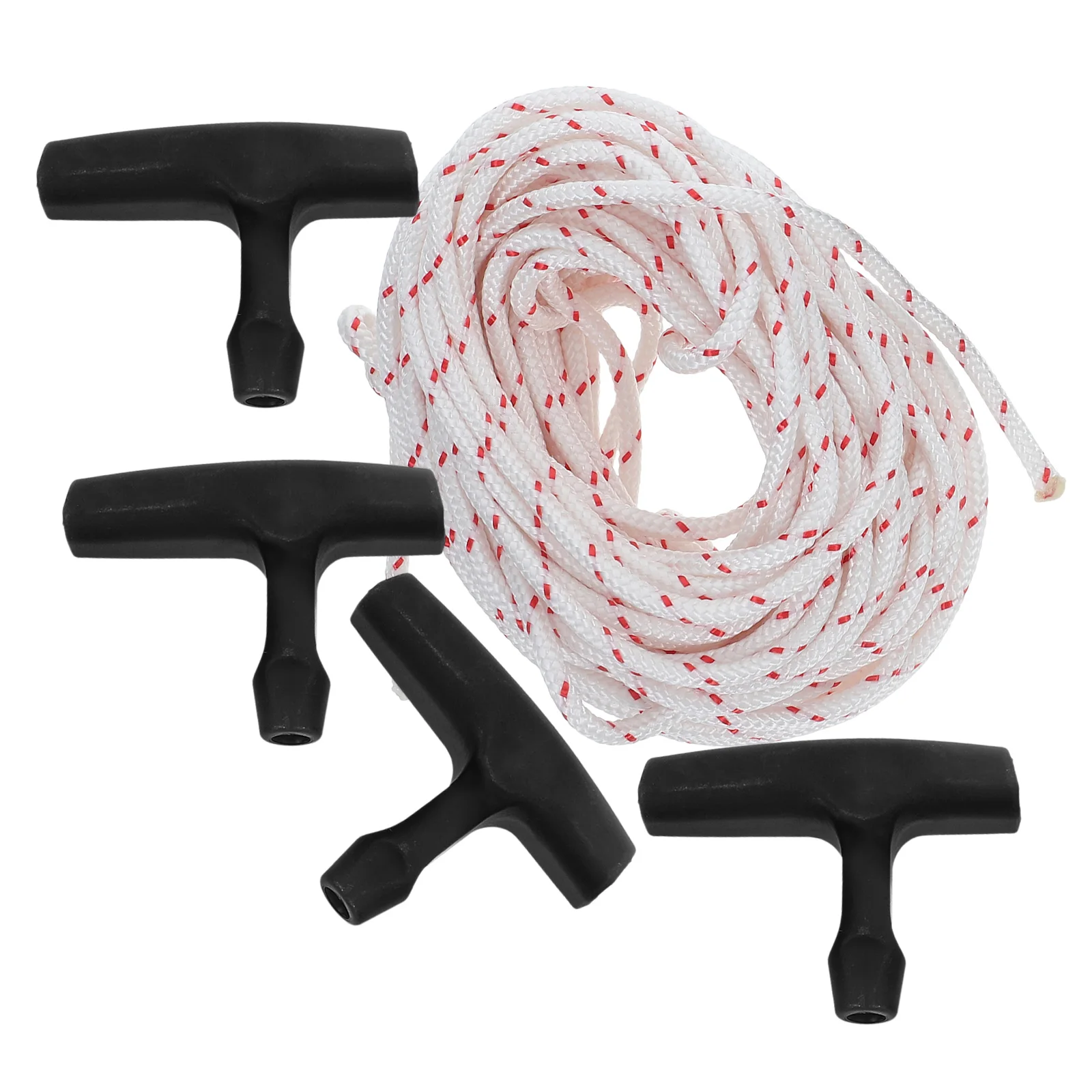 

10M Starter Rope 4mm Durable Pull Cord with Handle Fits Lawn Mower Generator Chainsaw Trimmer Replacement Polyester