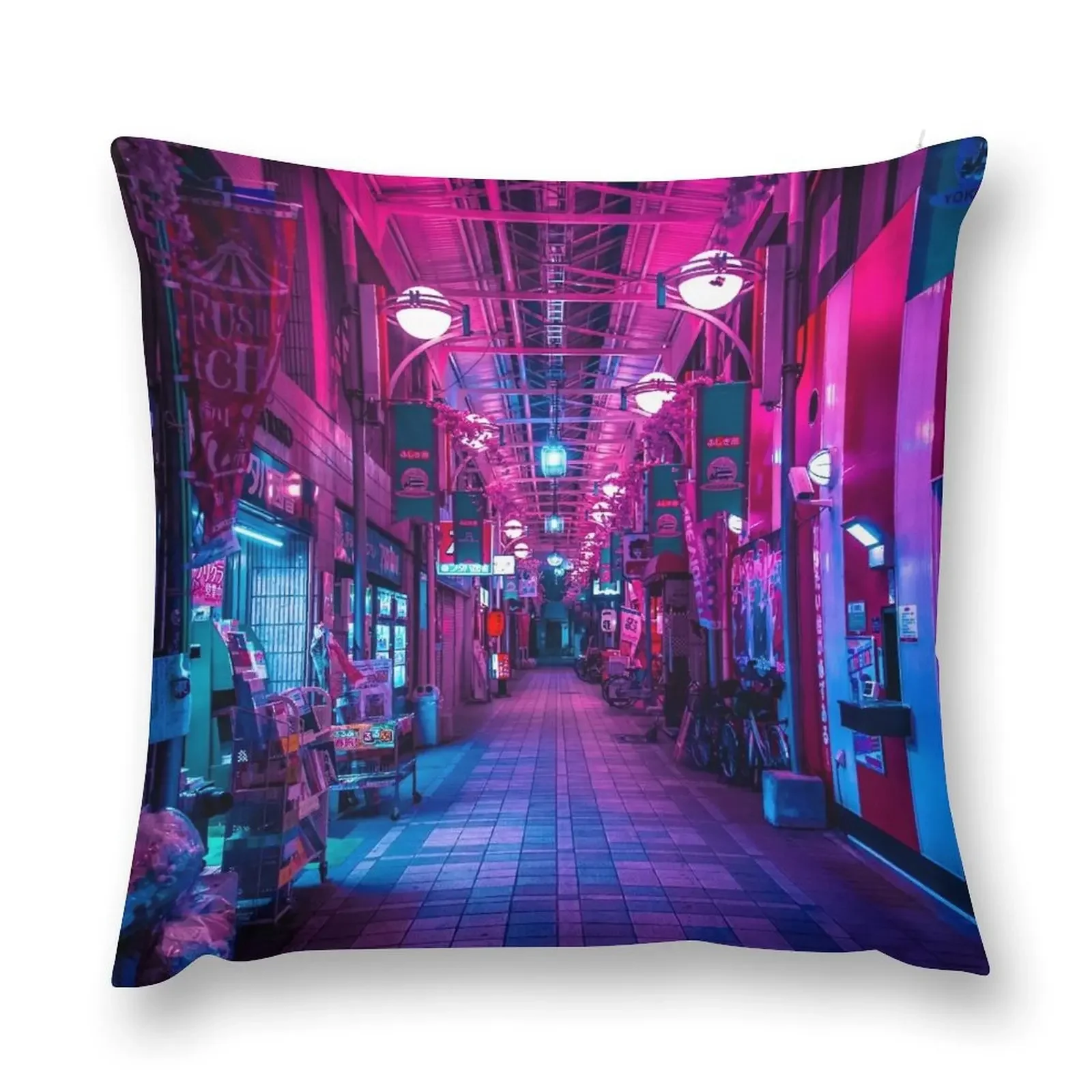 

ENTRANCE TO THE NEXT DIMENSION Throw Pillow pillow cover luxury anime girl Marble Cushion Cover pillow