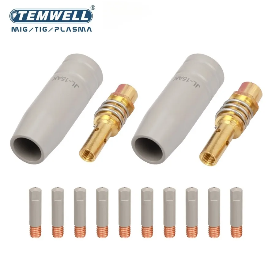 

TEMWELL 15AK coating protection nozzle non-stick welding slag European airless gas protection gun machine protective sleeve