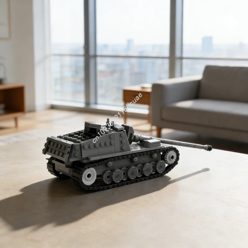 

435pcs MOC Sturer Emil 1 Scale Discovery Model Building Blocks Christmas Gifts Architecture DIY Toys Creative Idea Education