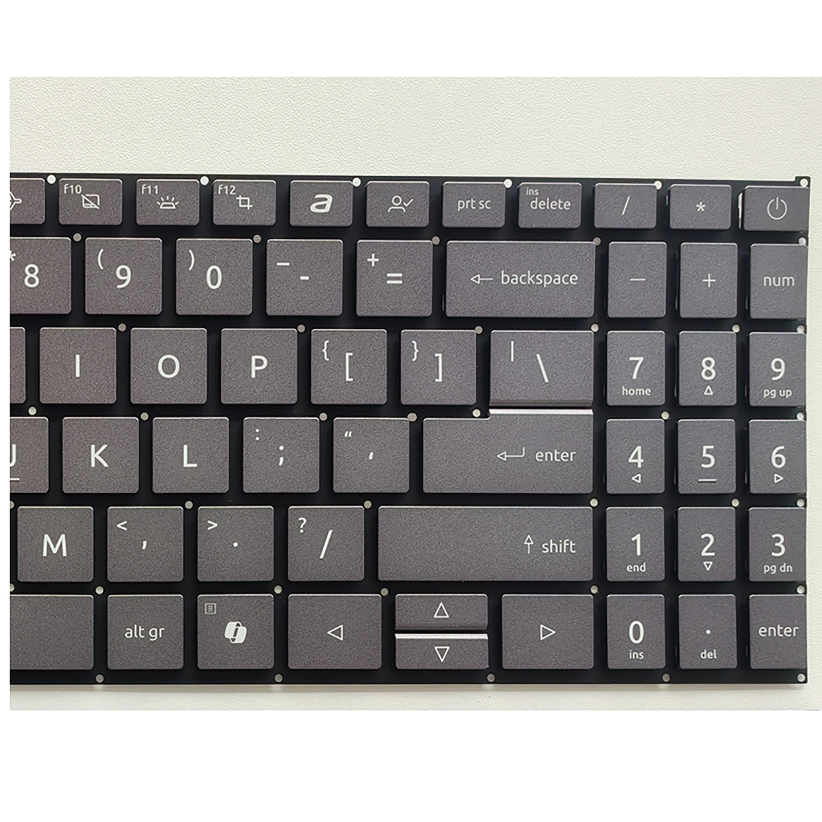 for Acer Aspire 3 A315-24P A315-24PT A315-59G A315-510P AI US No Backlit Gray Laptop Keyboard
