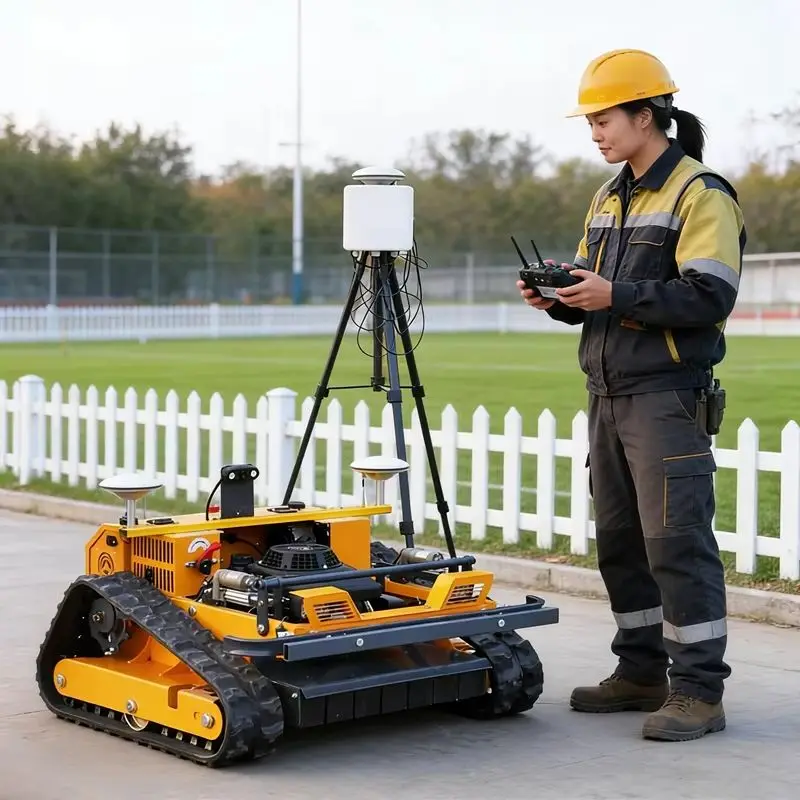 

Интеллектуальная газонокосилка с функцией предотвращения препятствий, промышленная радарная навигация, косилка с вращающимися ножами.