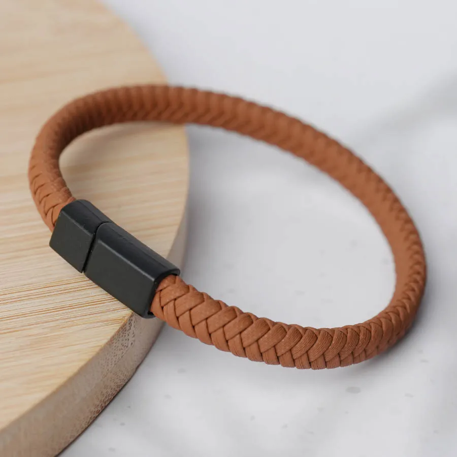 Herren-Lederarmband, 4 Farboptionen, vielseitiger Armreif, cooles Outdoor-Handgelenk-Accessoire, 2 Größen erhältlich, perfektes Geschenk für Ihn
