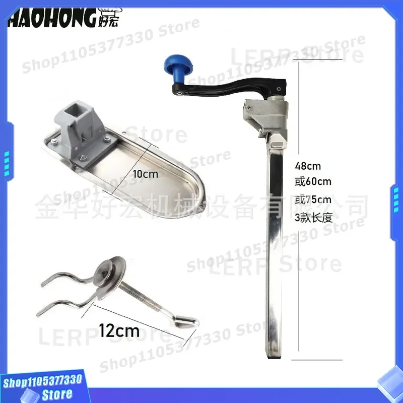 Heavy Duty Stainless Steel Can Opener Commercial Desktop Model for Restaurant Hotel Marine Use Durable Manual Tin Cutter Tool