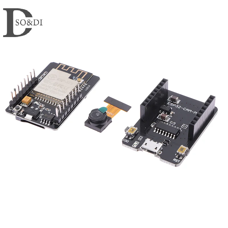 1Pcs High Quality WiFi Module ESP32 Serial Development Board 5V For Bluetooth With OV2640 Camera Module