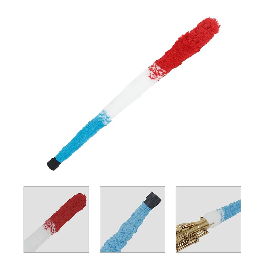 

Saxophone Cleaning Brush Soft Flute Care Brush Dense Supple Bristles Wind Instrument Flute Cleaning Rod Saxophone Cleaner