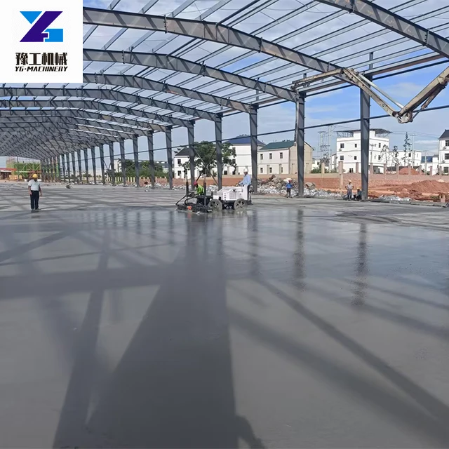 Boom Concrete Laser Screed Machine Cement Screed Vibratory Truss Screed Leveling System Used For Factory Workshop Flooring