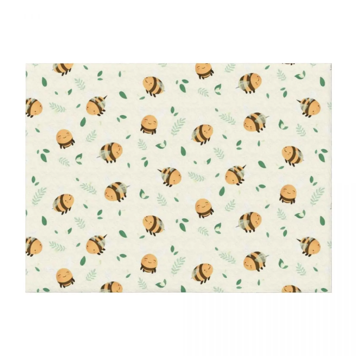 

Lots of Bees Throw Blanket Luxury Throw Large Sofa Quilt Moving Blankets