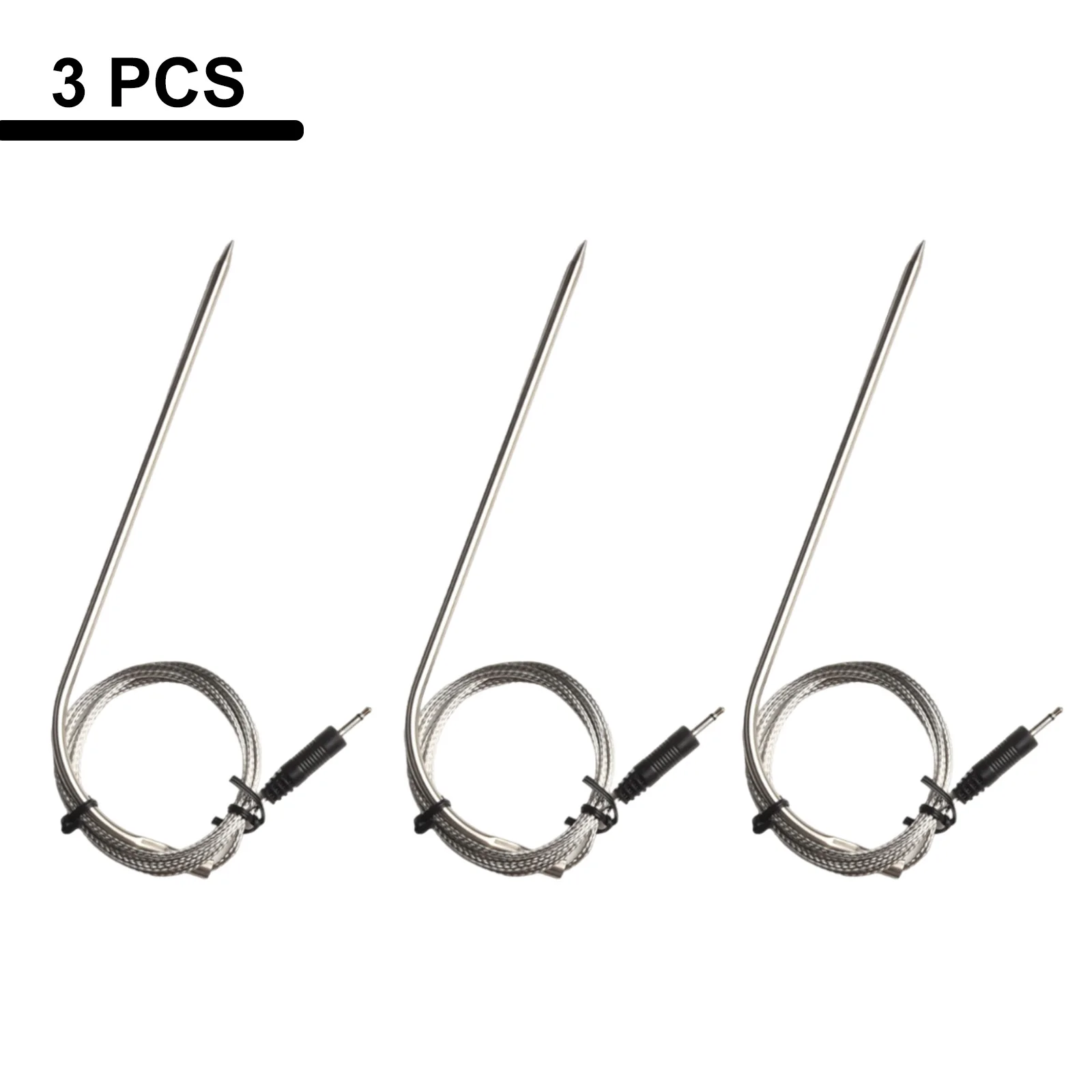 BBQ Cooking Replacement Probe Sensor Grill Thermometer Sensor Temperature Accuracy 1 1.8 High Temperature Sensor