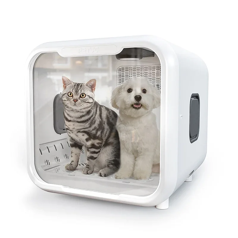 OEM Brand hot Sale Pet Dryer Box for Cats low noise Dog Hair Automatic Dryer Smart Temperature Control Drying Box for Cat Puppy