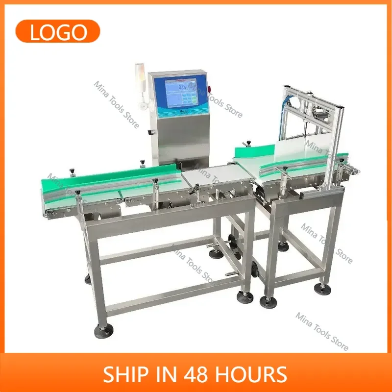 Industry Automatic Check Weigher for Food Bag Carton Package Machine With Kick Out Function and Printer