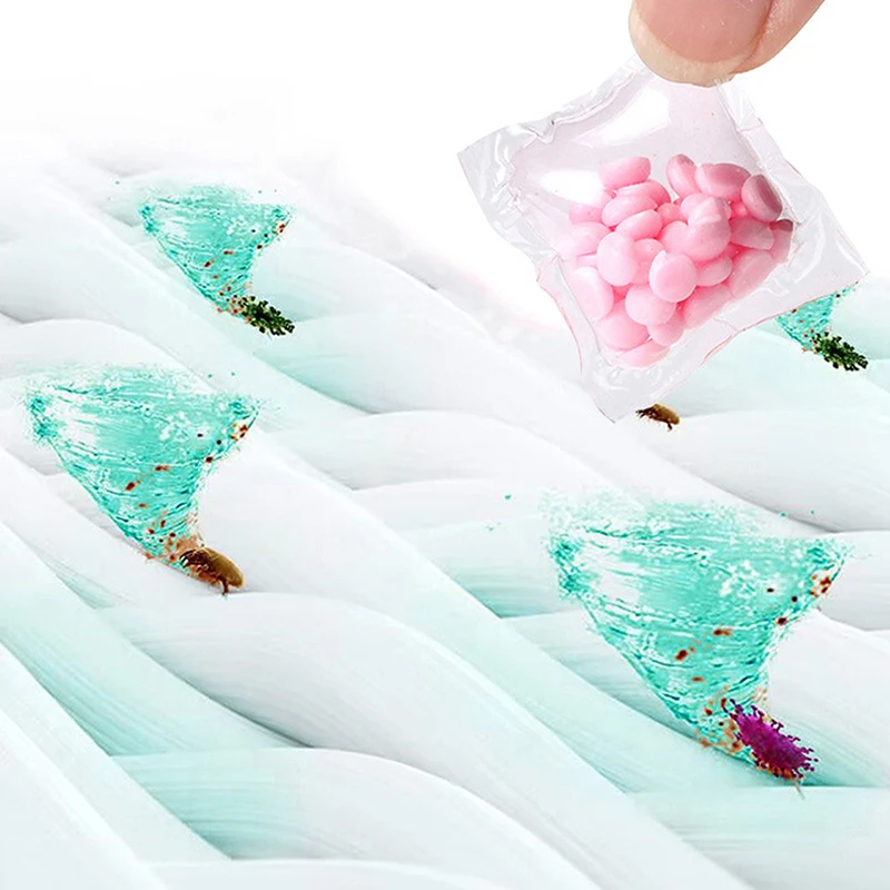50/100PCS Laundry Scent Beads Granule Detergent Capsule Ball For Washing Machine Clothing Diffuser Perfum Scent Booster Beads view 3