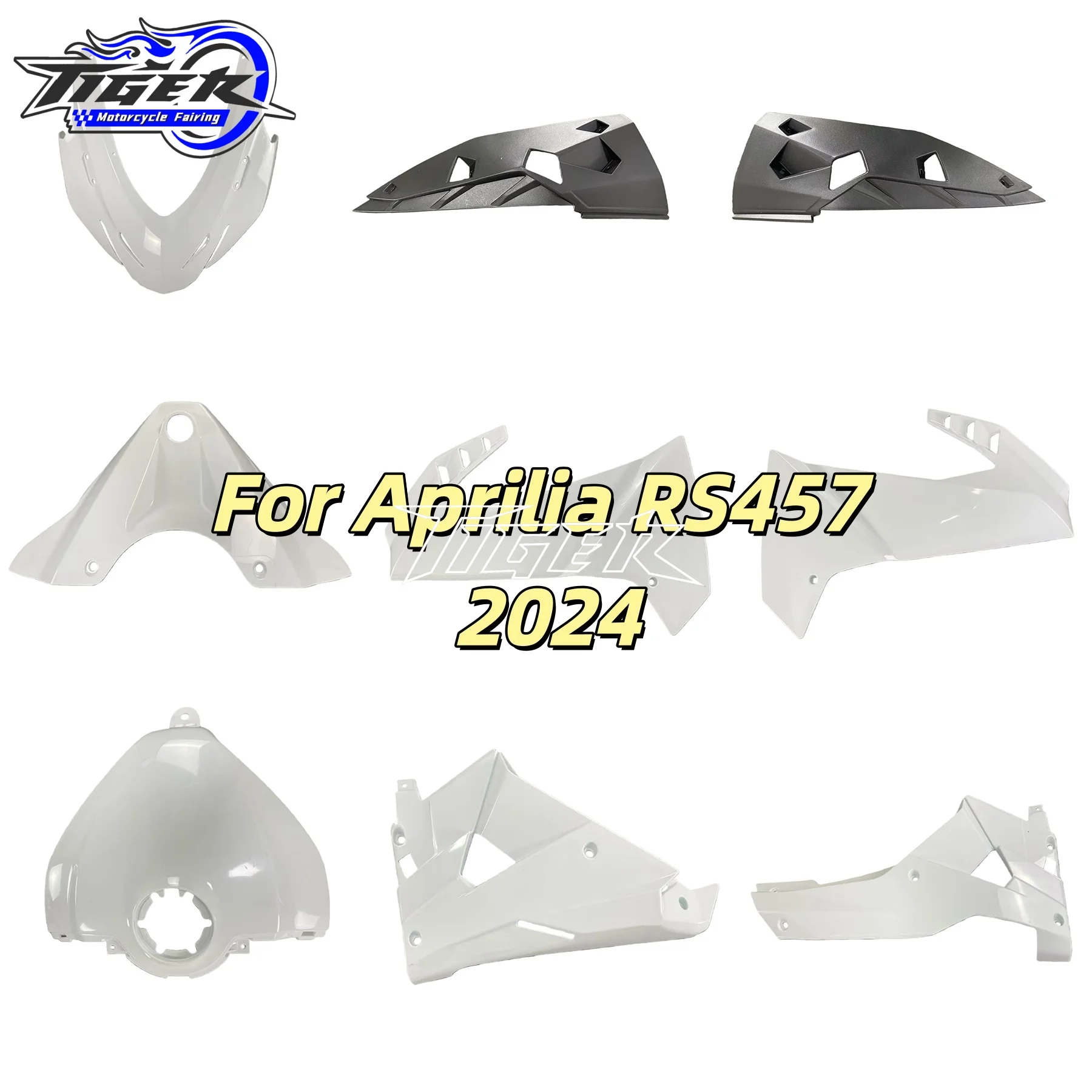 

Motorcycle Full Fairing Kits For Aprilia RS457 2024 RS 457 24 Bodywork Injection Molding Panels Set Painted Cowl abs Plastic