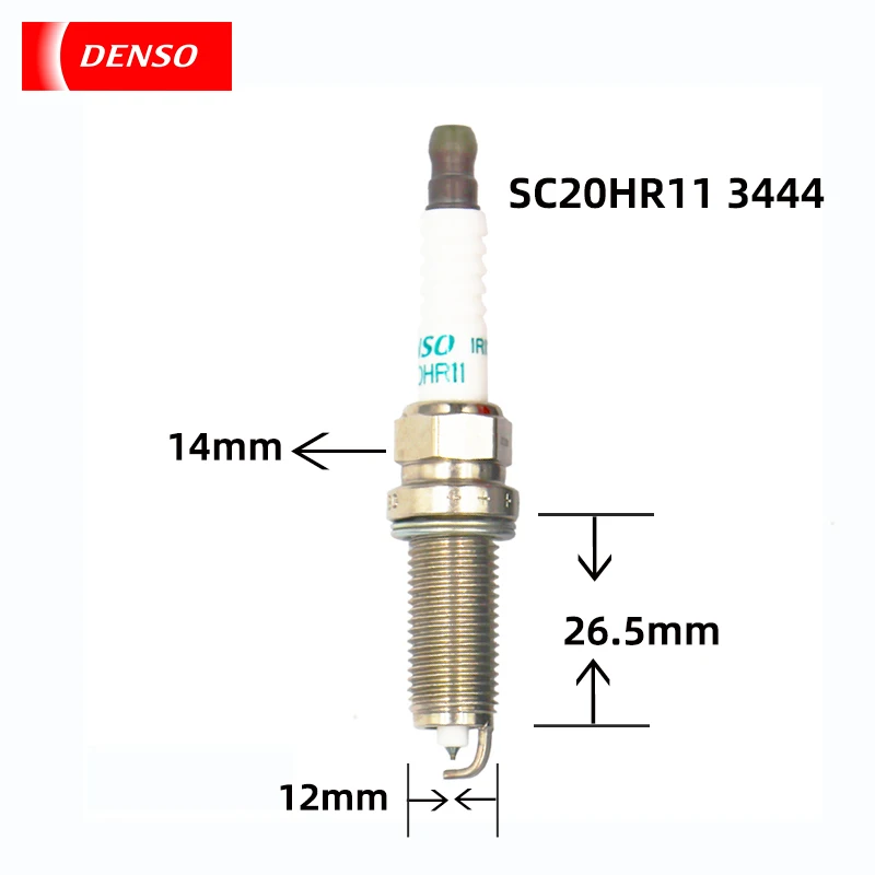 DENSO Iridium platinum spark plug SC20HR11 3444 fits the corolla lalines NX200