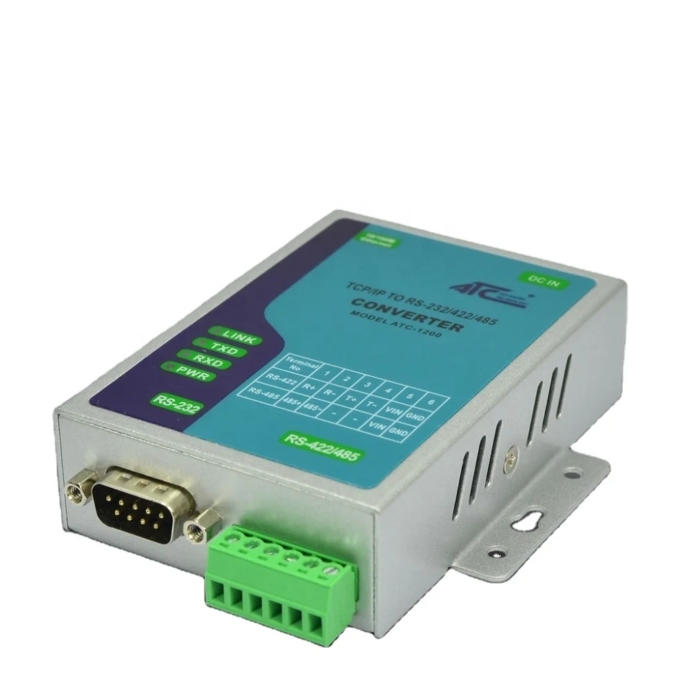 

TCP/IP для последовательного порта RS485 (ATC-1200)