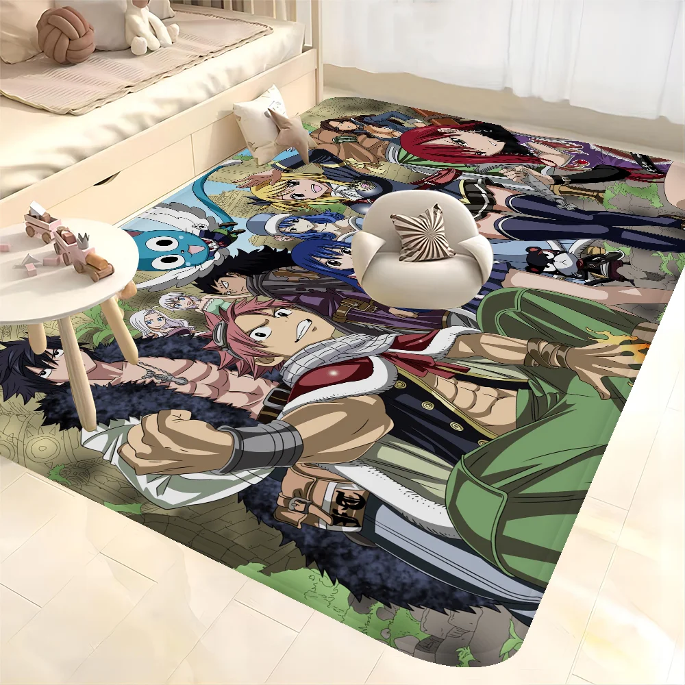 

Fairy Tail Anime Bath Mat Kids Room Bedroom Decoration Balcony Anti-Slip Doormat Living Room Alfombra