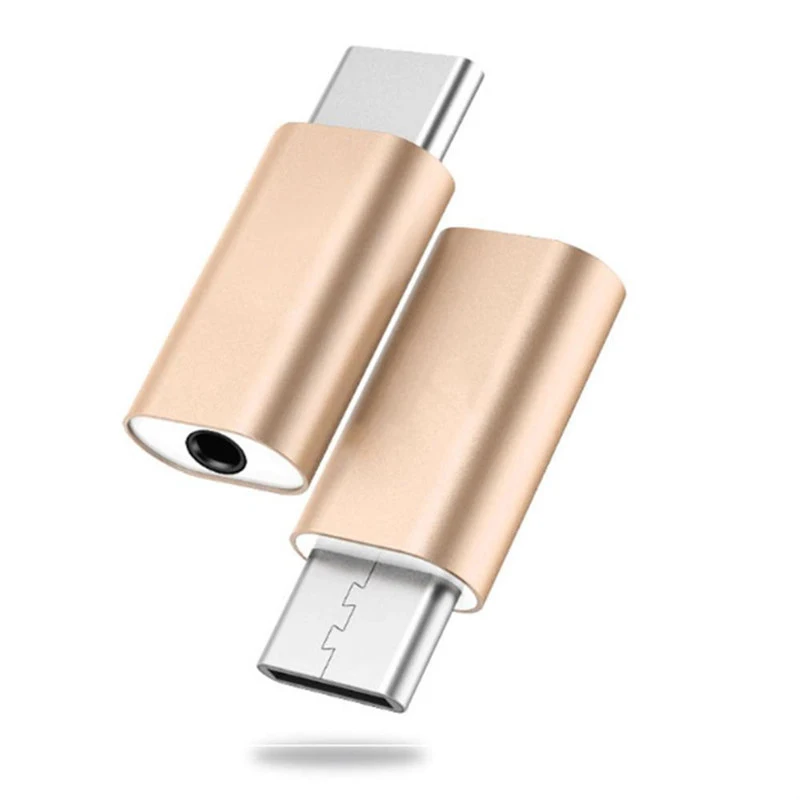 USB To Type C Jack Adapter Micro USB Smartphone Converter 3.5mm To Type C Adapter Typec-audio Headphone Adapter