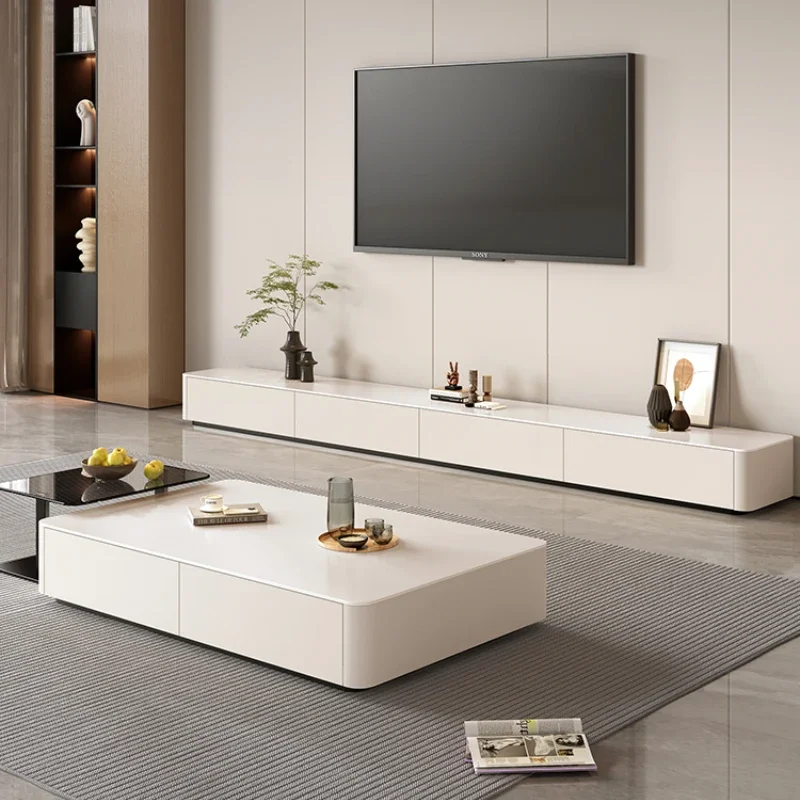 Advanced modern TV furniture multifunctional home bracket design, cabinet drawers, living room affordable and simple rack