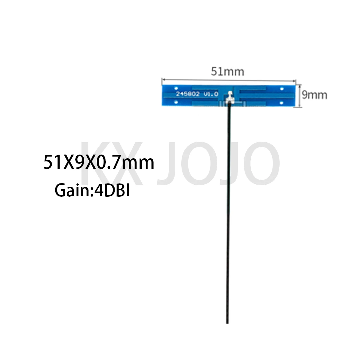 Built-in PCB Antenna 2pcs 2.4G 5.8G Dual-frequency WIFI Module Omni Directional High-gain Antenna IPEX/Soldering Bluetooth