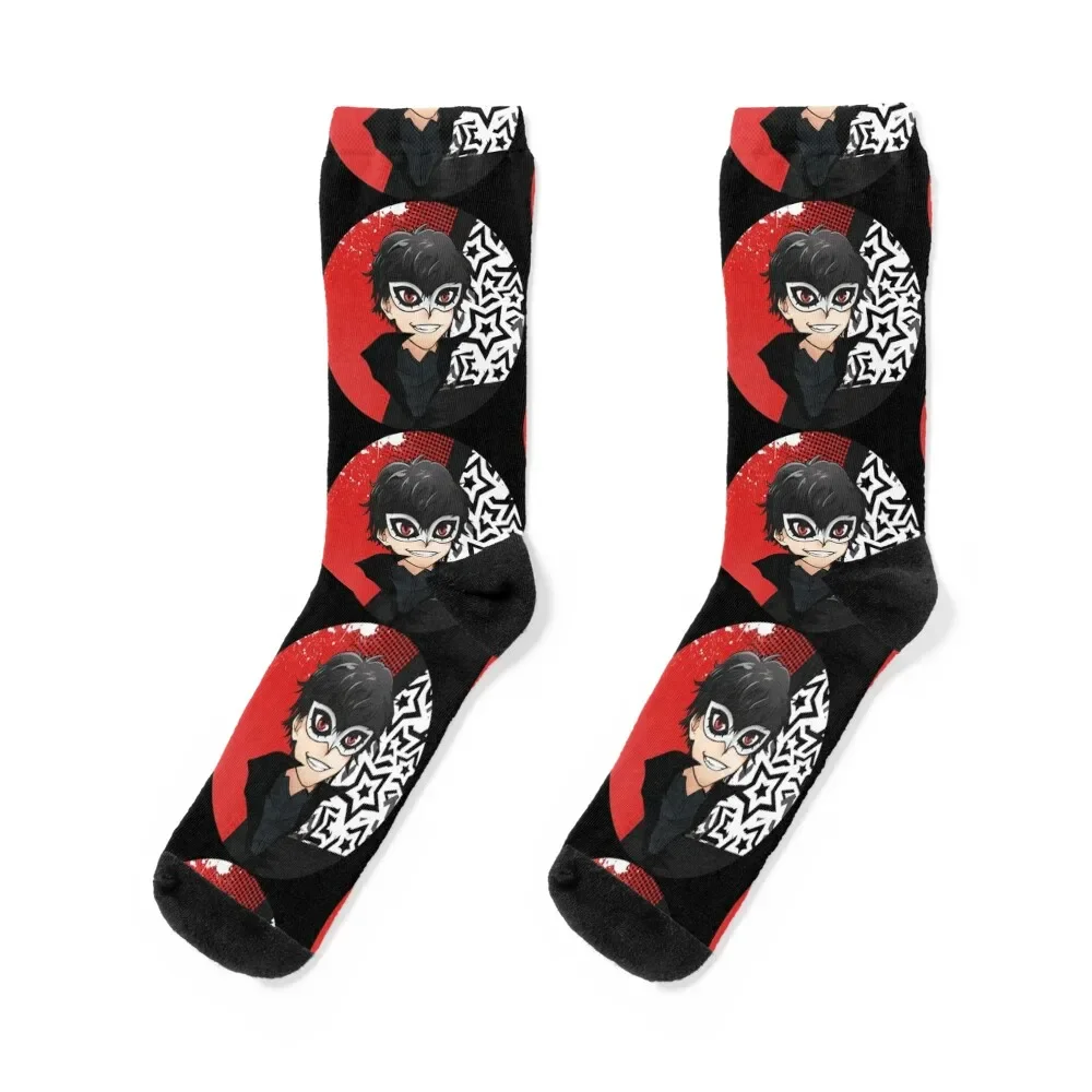 

Joker - Persona 5 Socks Sports Lots Running Non-slip Socks For Man Women's