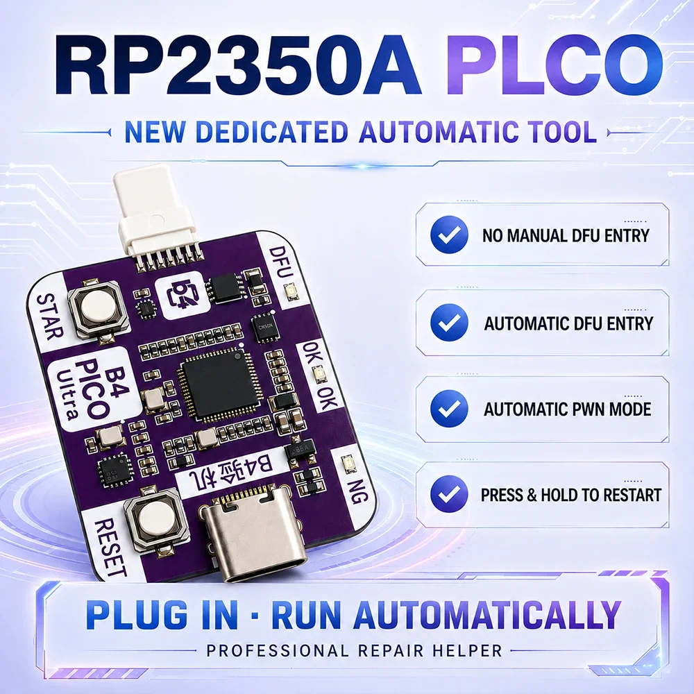 B4 PICO Ultra PR2350A DFU Engineering Box One-Click DFU/PWM Mode Device One-Click Restart For Mobile Phone Repair Tools Kit