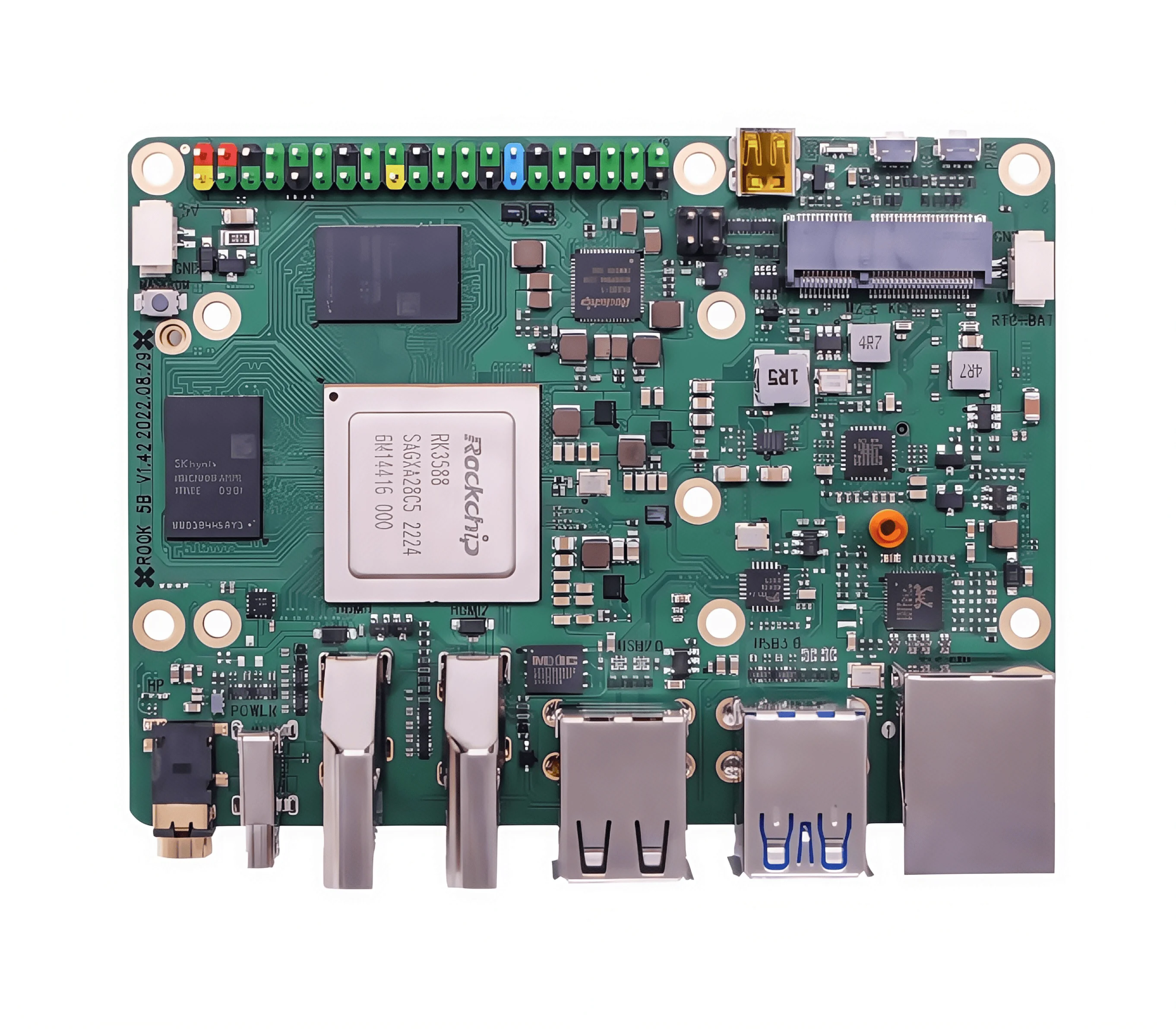 

Плата разработки Radxa ROCK 5B 4 ГБ/8 ГБ/16 ГБ/32 ГБ RK3588 Восьмиядерный SBC с выходом 8K