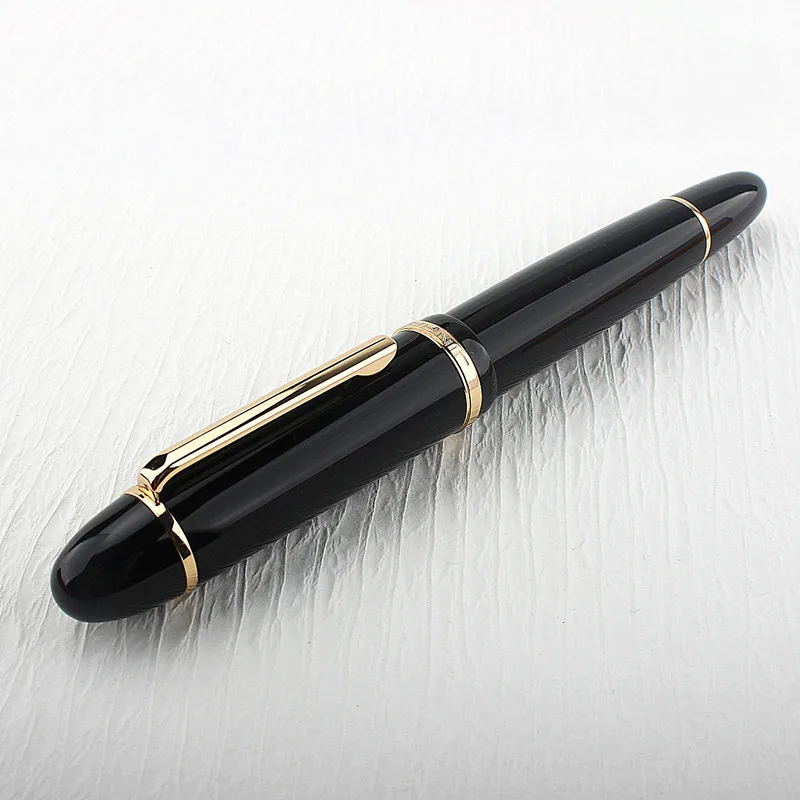 Jinhao X159 Acrylic Fountain Pen Black 40MM Nib Elegante Ink Pen Business Office Supplies Pens