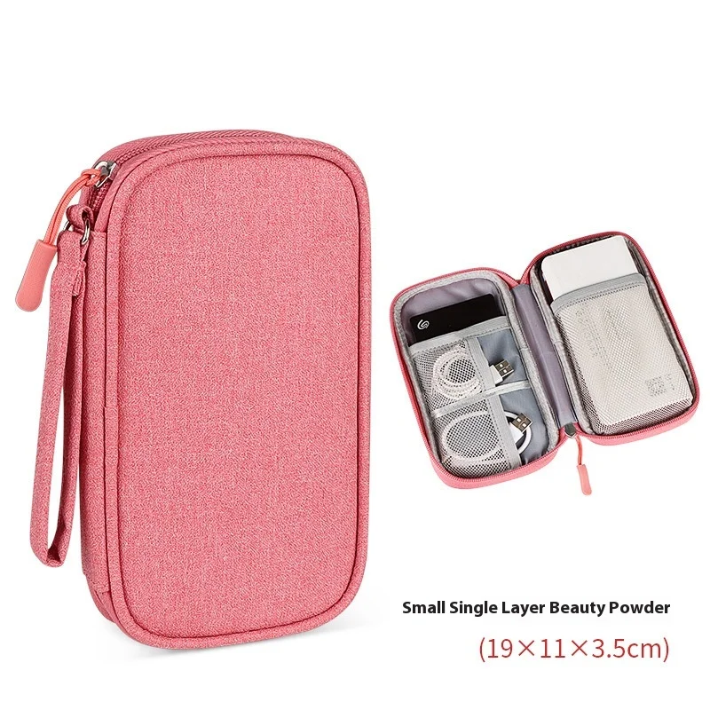 Multi functional storage bag Digital storage bagLarge capacity portable handbagTravel data accessory storage bag