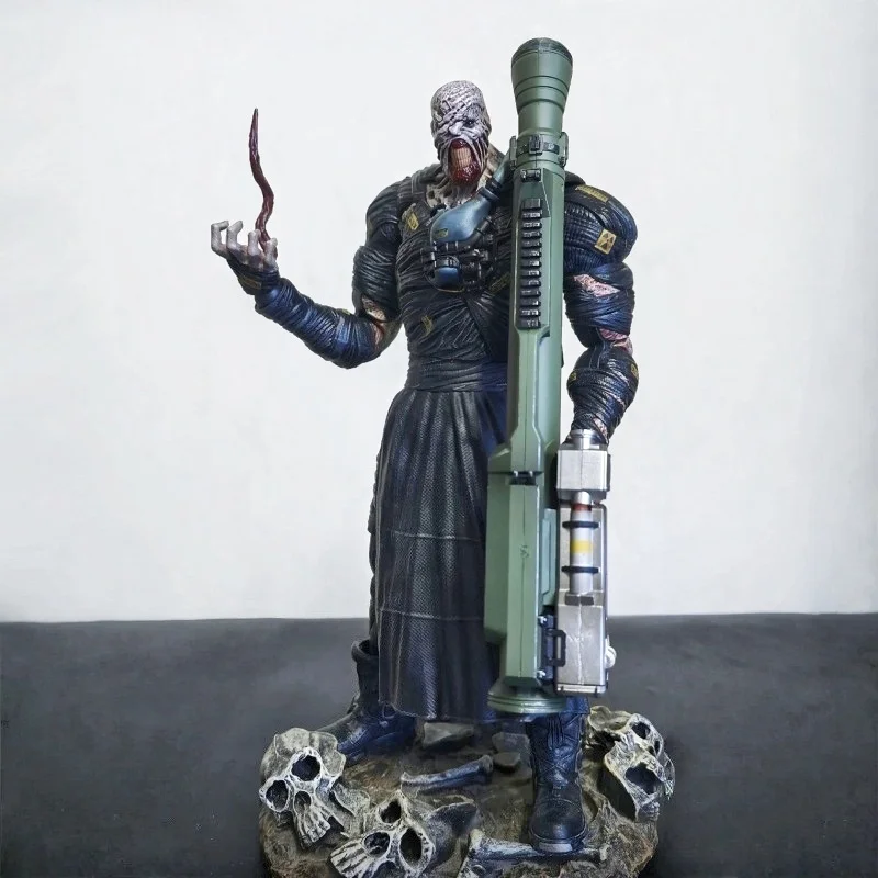 متوفر في المخزون 1/12 مقياس حقيقية باتريوت ستوديو بيج بوس المقيم الشر Biohazard الرعب عمل الشكل المقتنيات لعبة مجسمة هدية