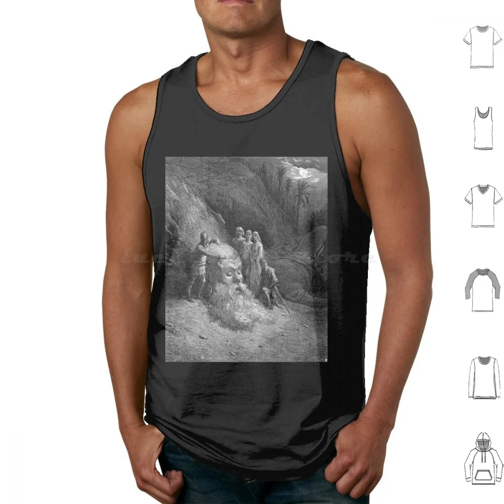 Orlando Furioso-Gustave Dore Tank Tops Vest Sleeveless Orlando Furioso Gustave Dore Giant Fallen Knights Head Adventure