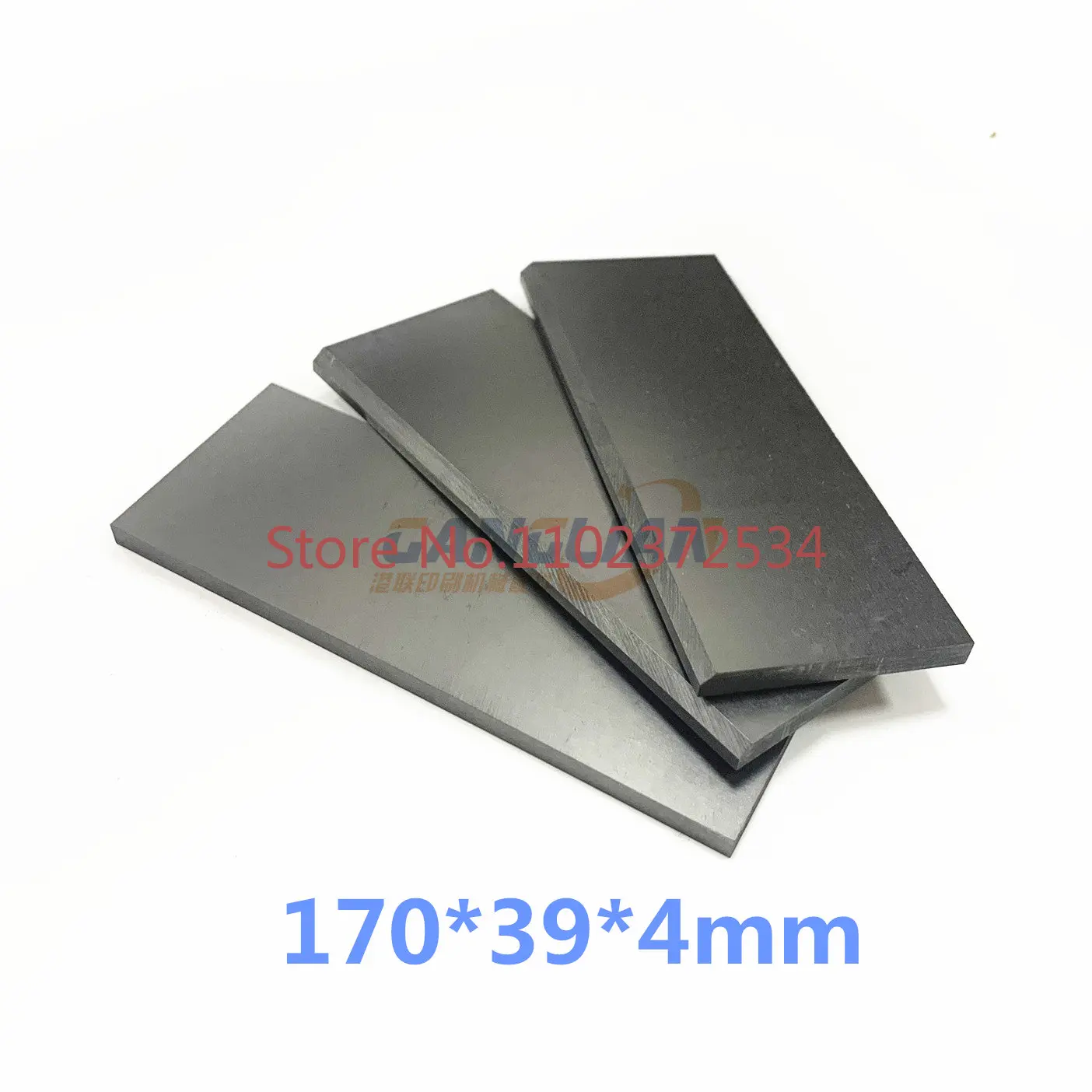 7 Pcs Graphite Vane 170*39*4 mm Carbon Vane For Beker Vacuum Pump Air Pump Carbon Sheet Compressor Blade Graphite Sheet