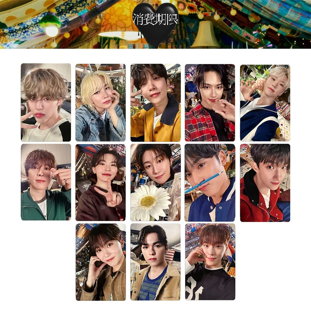 

13 шт./компл. Kpop японский альбом S.COUPS JEONGHAN фотокарточка JOSHUA HOSHI WONWOO SEUNGKWAN селфи карты MINGYU THE8 коллекции фанатов