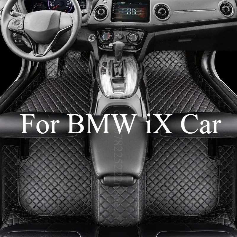 

Для BMW iX автомобильные коврики премиум-класса водонепроницаемые противоскользящие сверхмощные всепогодные аксессуары для интерьера