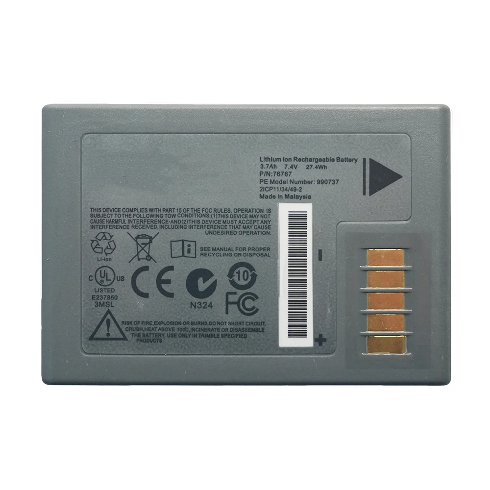 7XINbox new 990737 76767 7.4V 27.4Wh 3700mAh Li-ion Replacement Battery For Trimble R10 R12 V10 GPS RTK GNSS Receiver